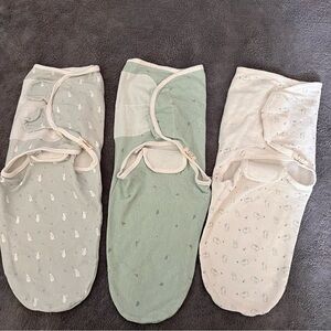 3 Pack KeaBabies Organic Easy Swaddles